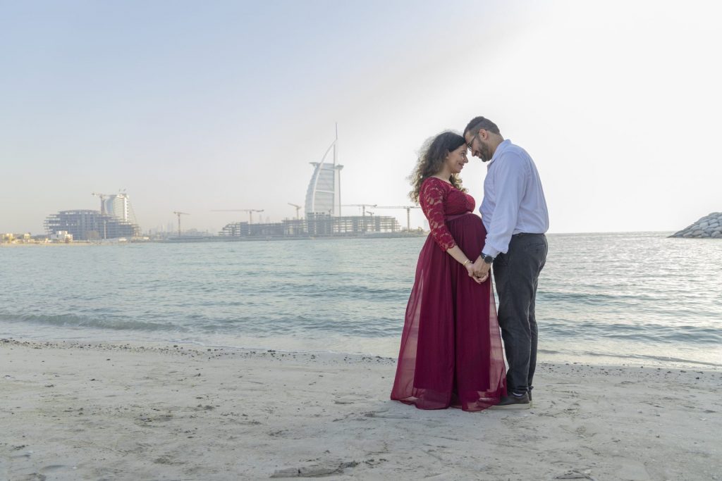 Maternity Photoshoot in dubai - Hey baby, we fell in love with you before the first sight !
