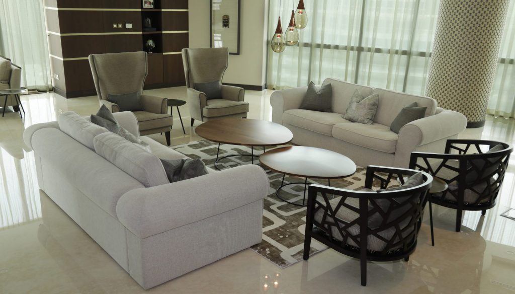 Creating visually appealing images that showcase a property's interior in Dubai.