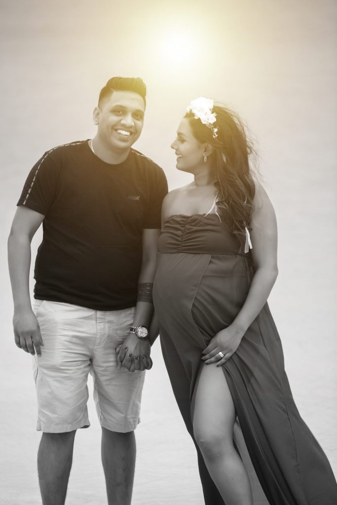 Maternity Photoshoot in dubai - Hold me closer, our little champ is arriving soon !