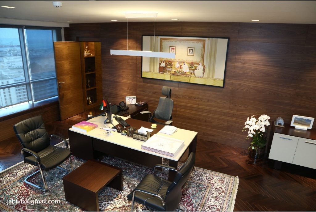 Creating visually appealing images of a property's interior in Dubai
