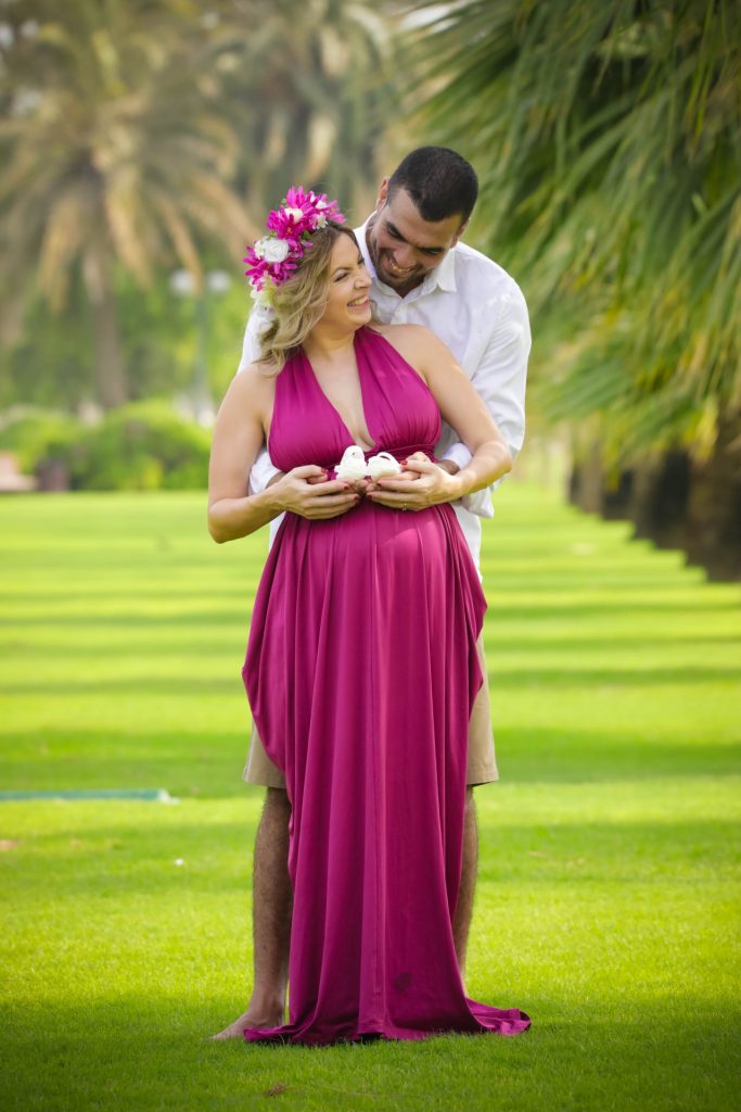 Maternity Photoshoot in dubai - Excited to meet this little one.
