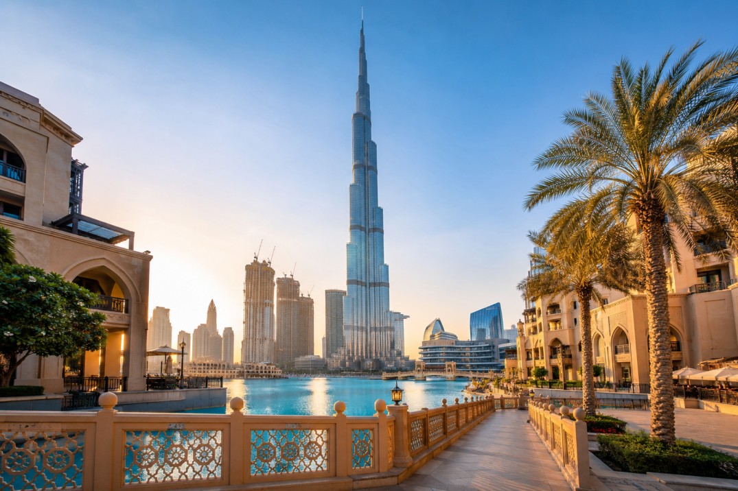 Downtown Dubai photoshoot