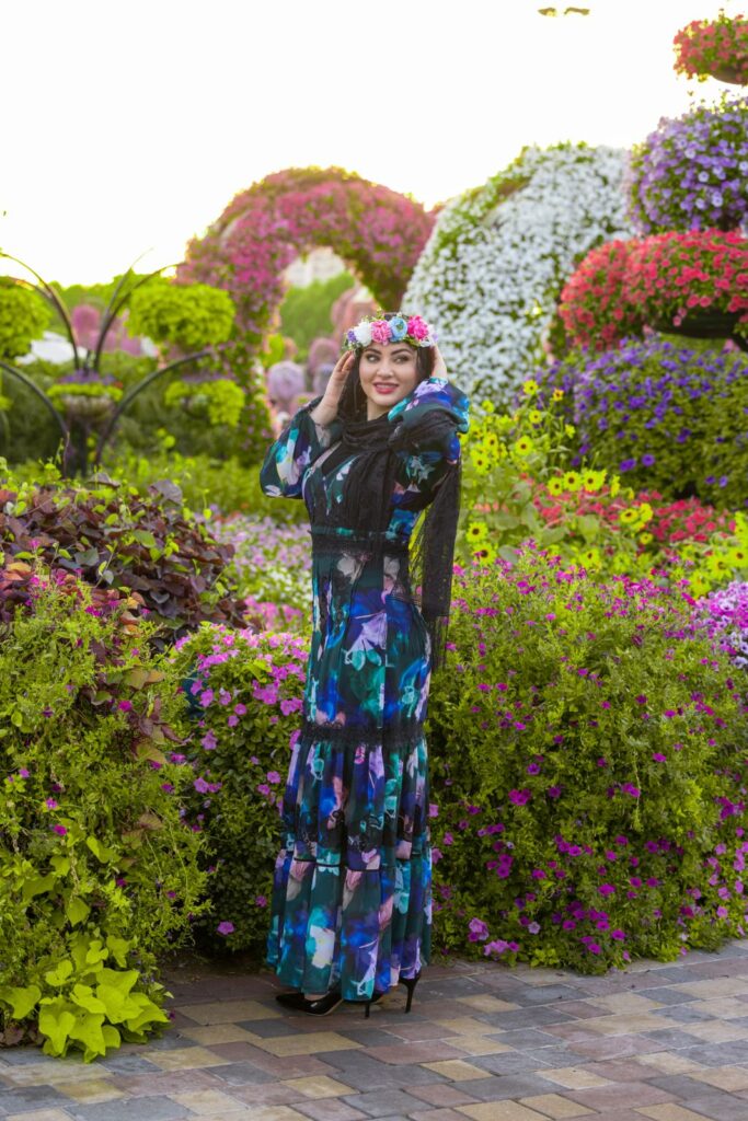 Dubai Miracle Garden Photoshoot