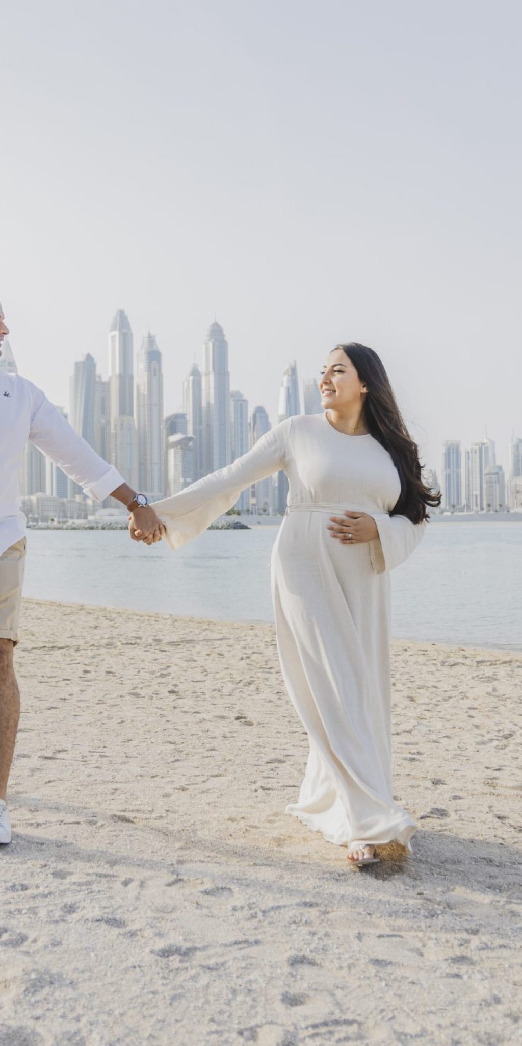 Maternity Photoshoot in dubai - Happiness is relishing these preggy days.